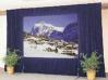 sewa lcd screen proyektor fastfold cinemafold