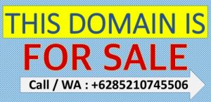 DOMAIN for sale, domain web com dijual